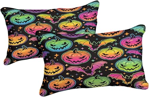 Miniatura 183 de Pumpkin Bedding Halloween Duvet Cover Set Funny Evil Pumpkin Pattern Design Black Halloween Bedding Set Queen 1 Duvet Cover 2 Pillowcases