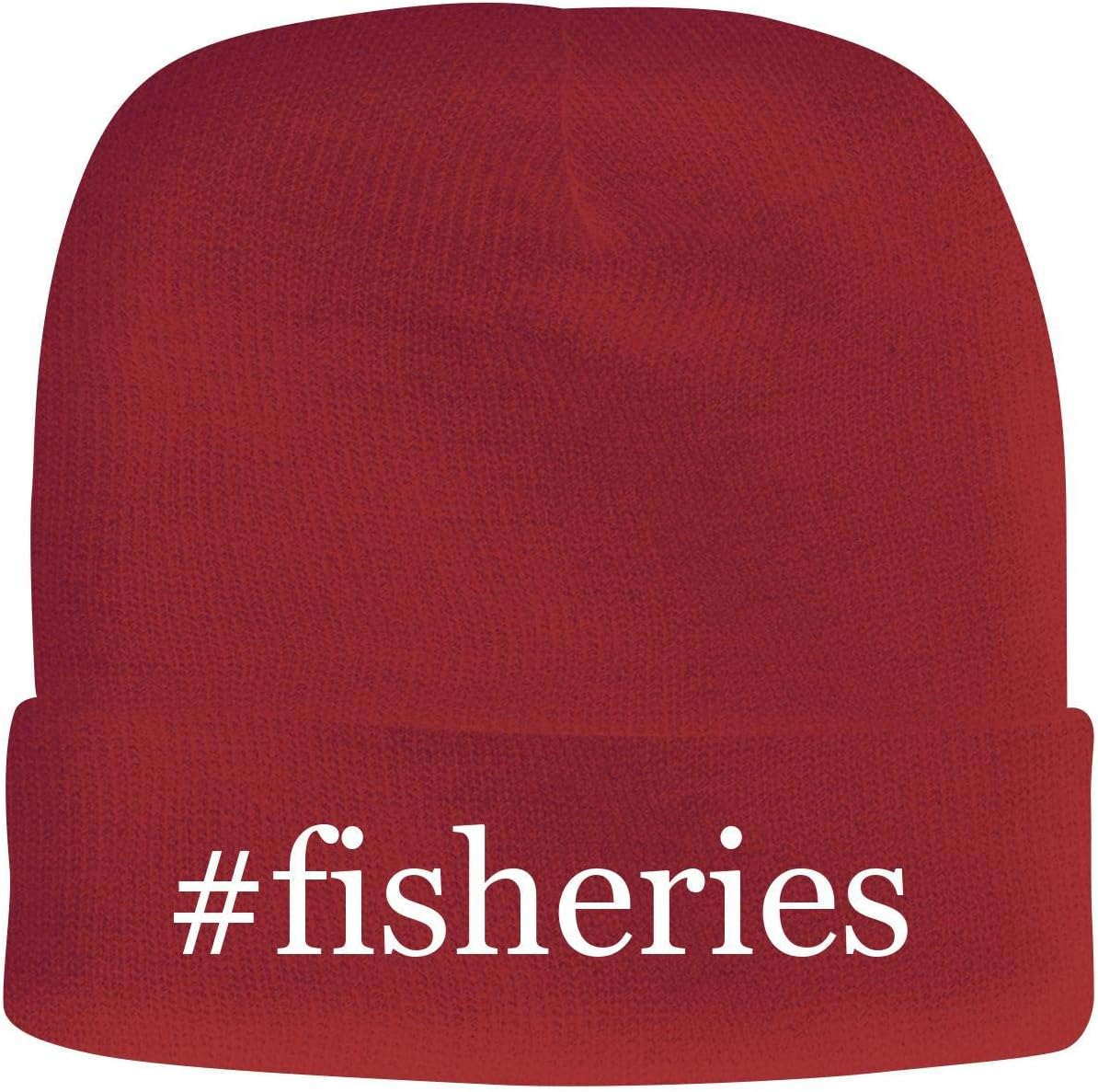 BH Cool Designs #Fisheries - Men's Hashtag Soft & Comfortable Beanie Hat Cap