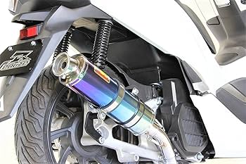 Amazon | Realize PCX125 PCX150 バイクマフラー 2BJ-JF81 2BK-KF30