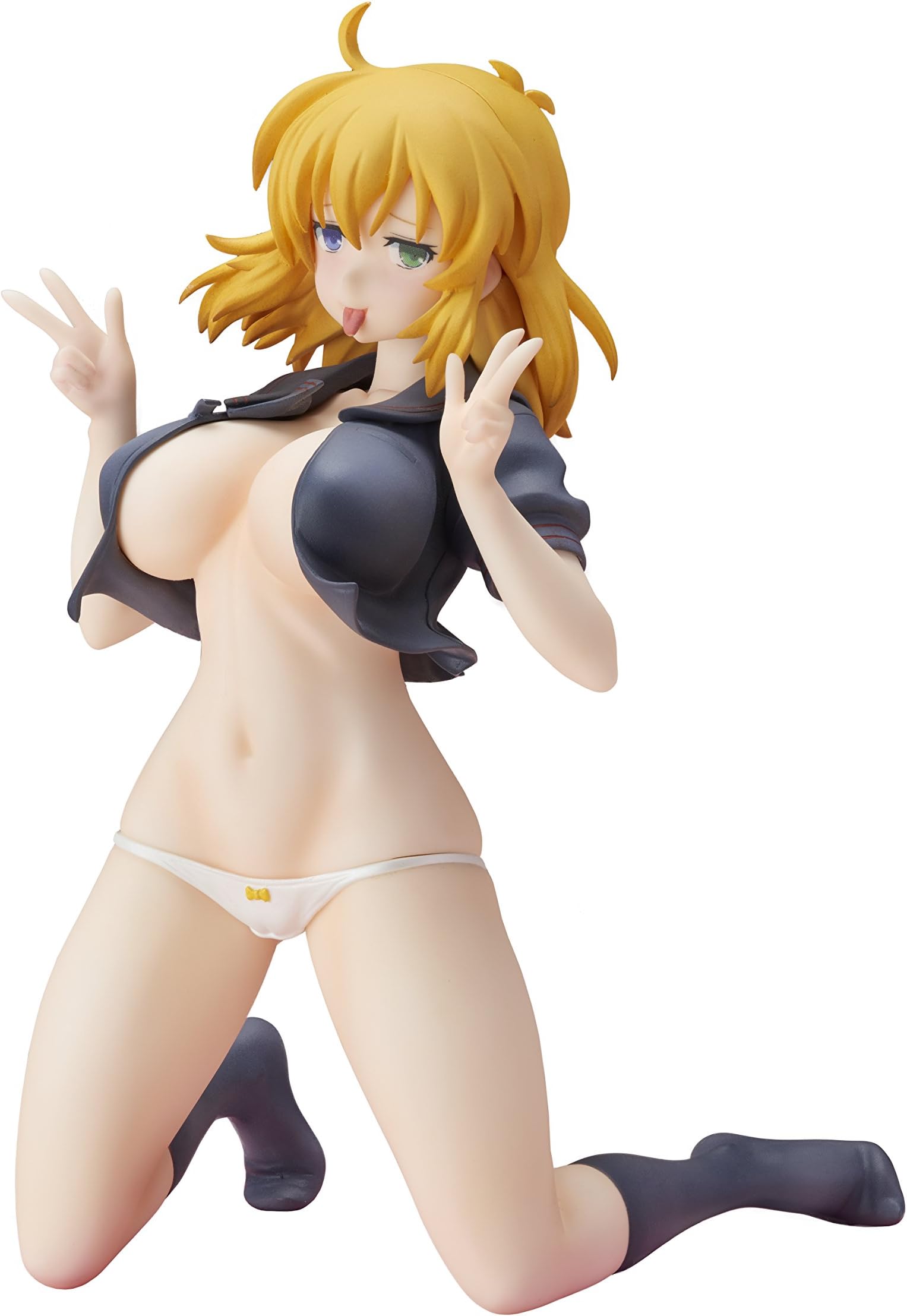 Senran Kagura NewWave G Burst: Ryona Kiwami Girls Slender Glamorous PVC Figure (Sailor Uniform Version)