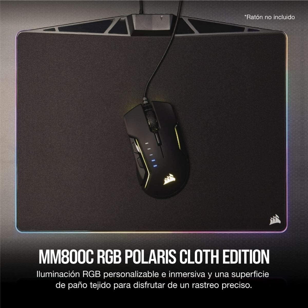 MM800C RGB Tappetino per Mouse da Gioco - Mousepad - Immagine 1