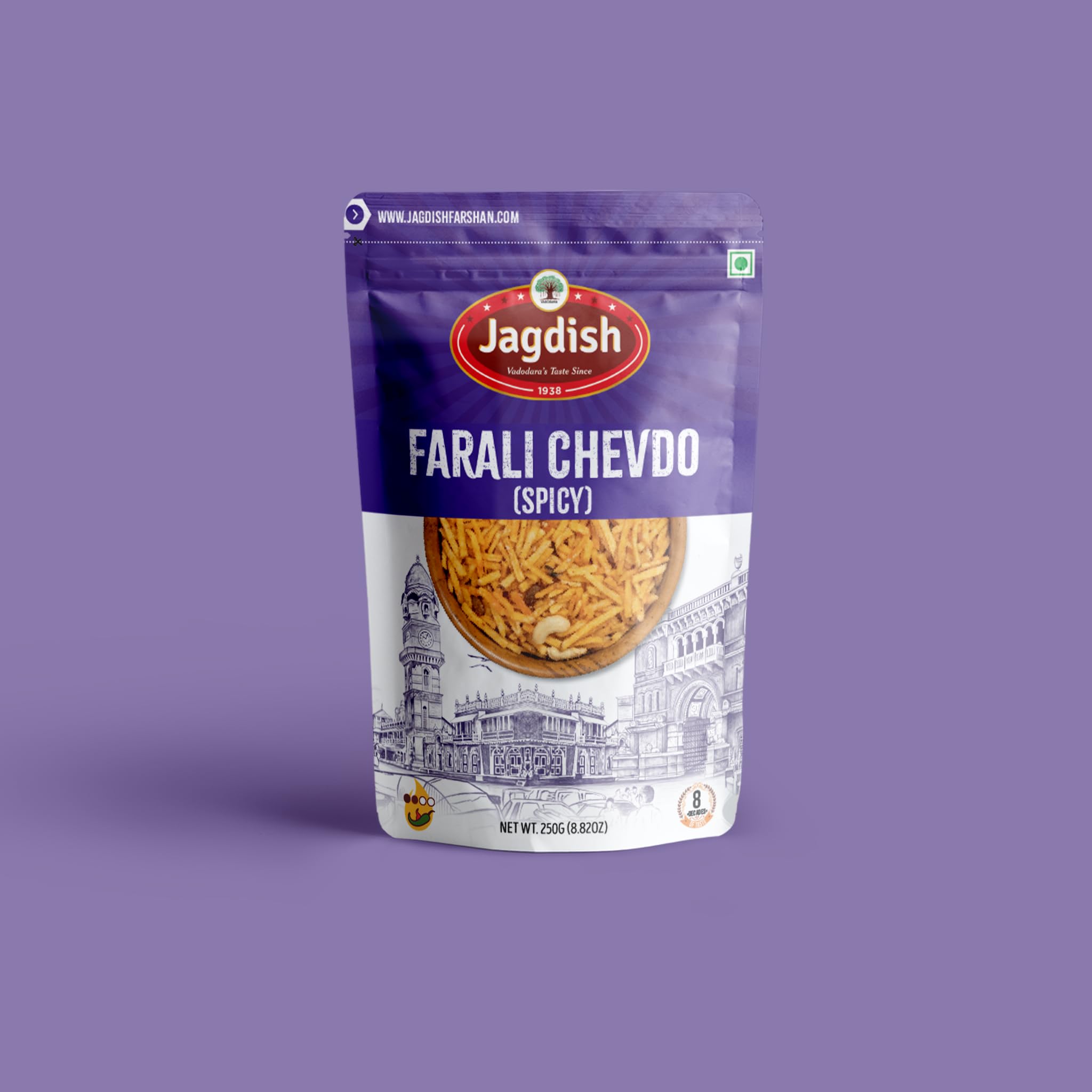 Jagdish Farshan Farali Chevdo (Spicy), 250g - Flavorful Fasting Snack (250gms, Farali Chevdo (Spicy)) (B0DHGP8P6M) Amazon Price History, Amazon Price Tracker