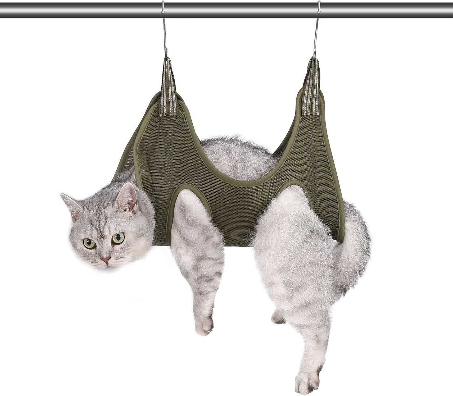 Cat Grooming Hammock Harness for Small Dogs,Pet Hammock Restraint Bag