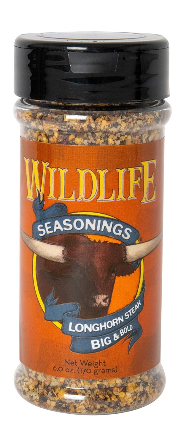 Wildlife Seasonings Longhorn Steak Big & Bold, 6.0 oz