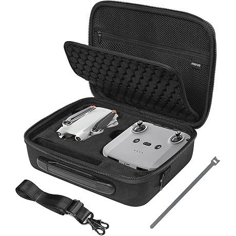Premium Protection: MOSISO Hard Travel Case for DJI Mini 3 Pro Drone and Accessories