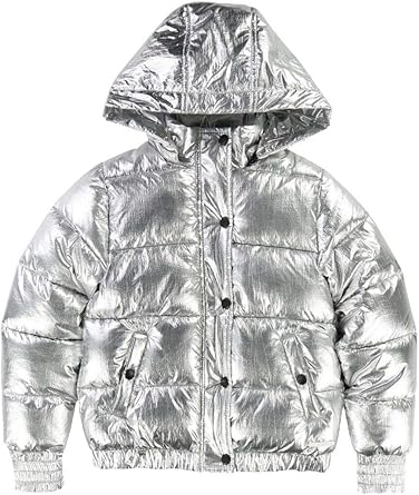 dkny silver jacket