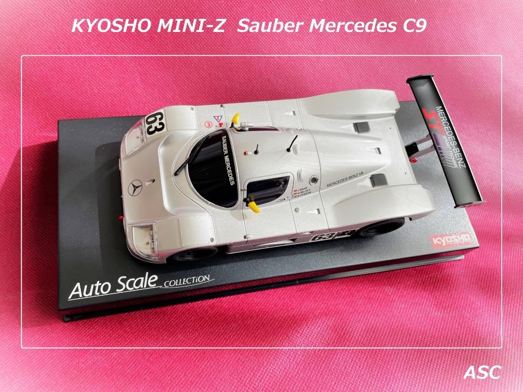 Amazon.co.jp: 京商 ミニッツ オートスケール ザウバーメルセデス C9 