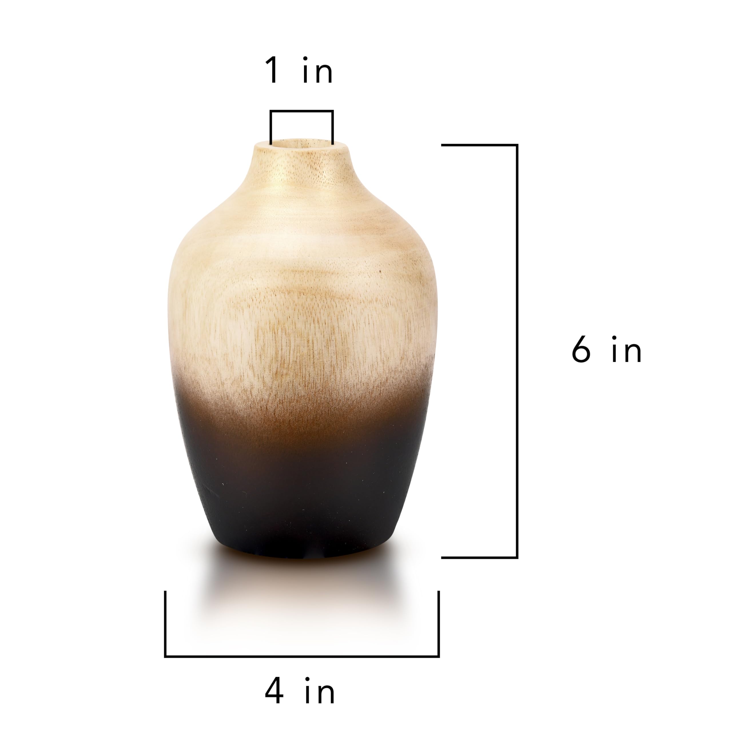 Amazon.co.jp: Aeravida シック ボトル型 色あせた汚れ ブラウンから