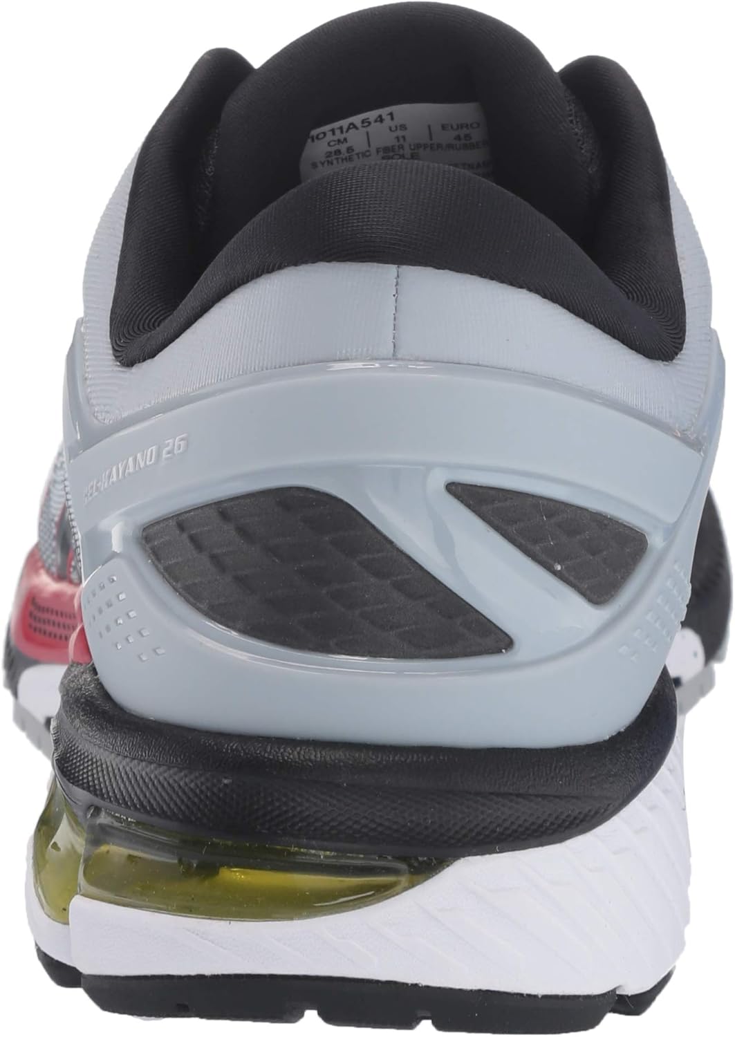 ASICS Men's Gel-Kayano 26 Running Shoes 9 Piedmont Grey/Black
