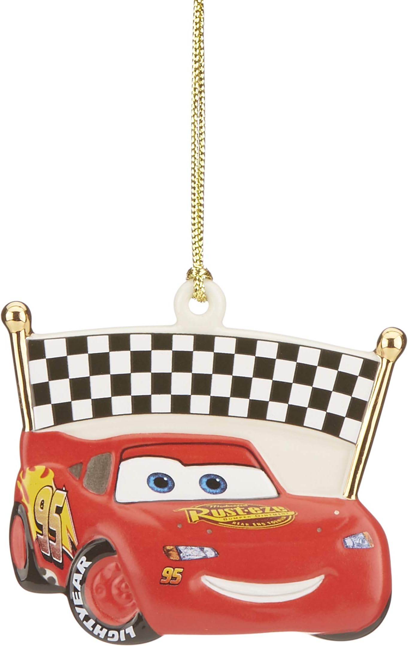 Amazon.com: Hallmark Christmas Ornament Disney Pixar Cars Lightning ...