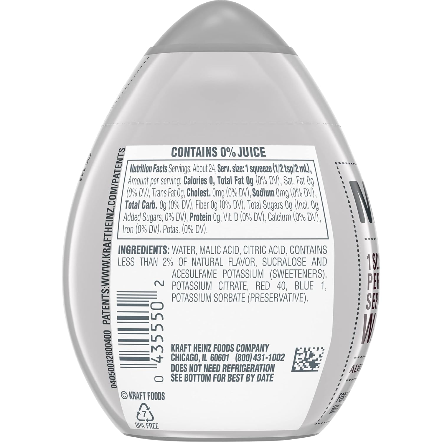 Mio mio Cherry Blackberry Flavored with other natural flavor Liq, 1.62 FZ