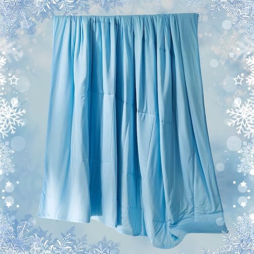 Miniatura 7 de ENJOHOS Edredón refrescante tamaño Queen con doble cara fría para personas que duermen con calor y sudores nocturnos, manta refrescante de verano de