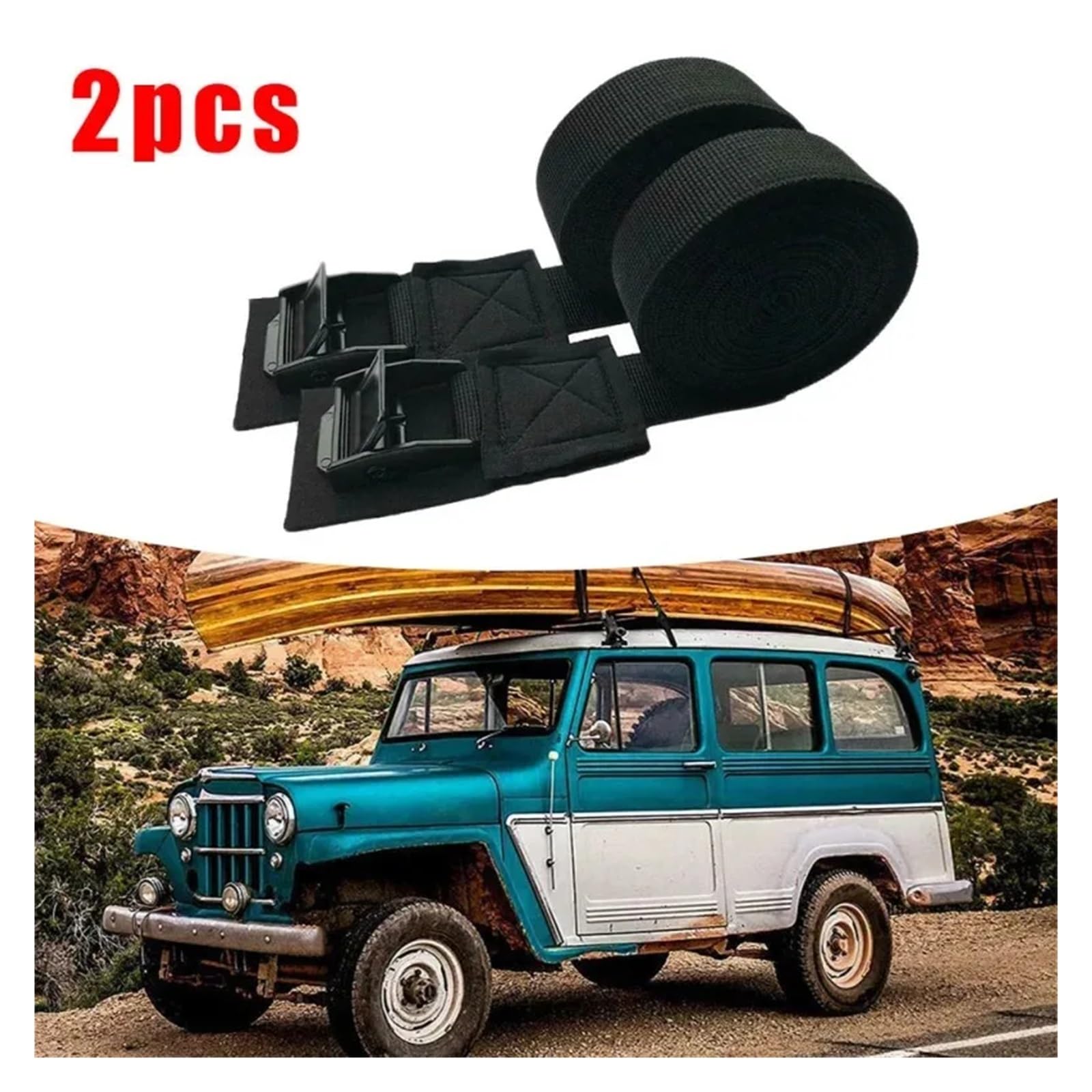 paski zapadkowe, 2 szt. Nowy 2/3/4/5m*2,5cm Czarny Pasek Mocujący Mocny Pas Zapadkowy Bagażnik Mocowanie Ładunku Z Metalową Klamrą Dropshipping(300x2.5cm 2pcs)