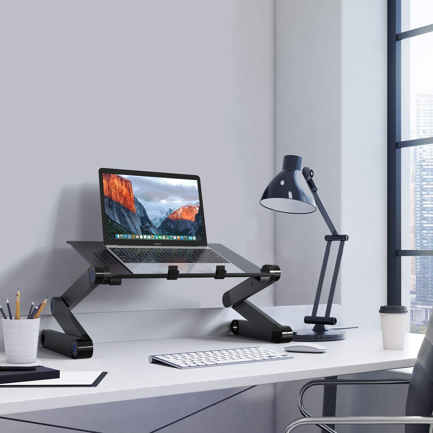 Nestling® Portable Laptop Desk Pc Sofa Stand Air Space Desk Laptop Stand Folding Table Laptop