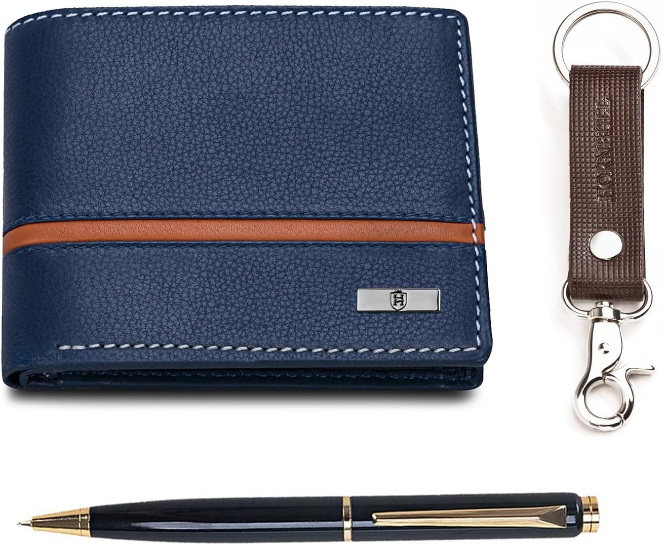 Denial Leather Wallet for Men | Wallets Men with RFID Blocking | Mens Wallet, PN150, Two Fold Wallet