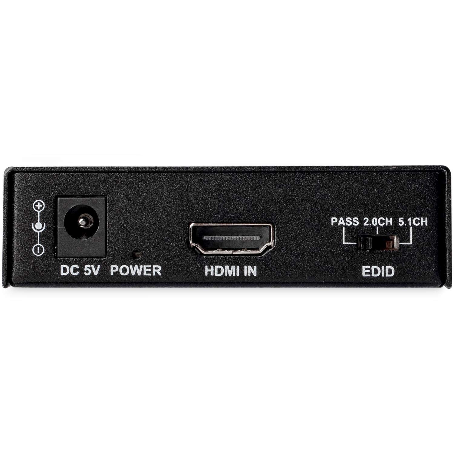 StarTech Extractor Audio HDMI, 4K 60Hz, HDR, Toslink y RCA Doble (HD202A) | Separador de audio HDMI, Pass-through HDR, HDMI 2.0, Salida audio 3, 5mm, Gestión EDID