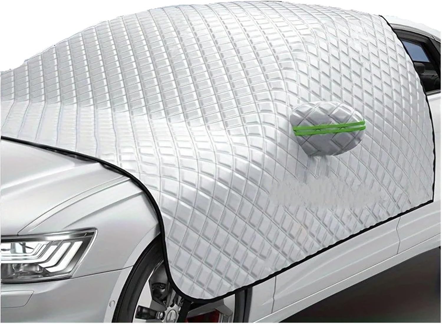 Snow Protection for Cars Car Front Windshield Snow Windproof Sunshade Cover for SUV Thick Protective