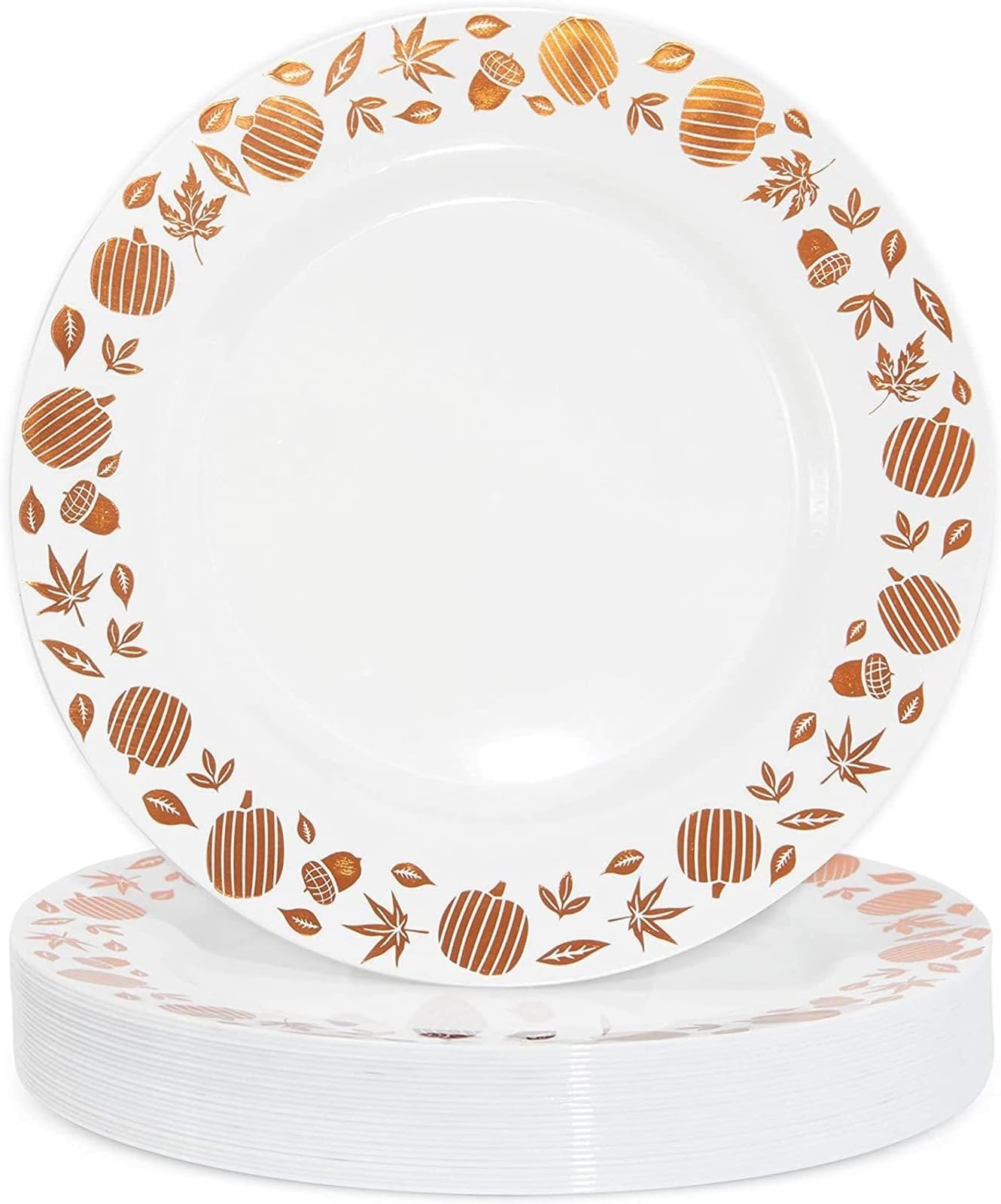 Efavormart 10 Pack 11" Terracotta Hard Plastic Baroque