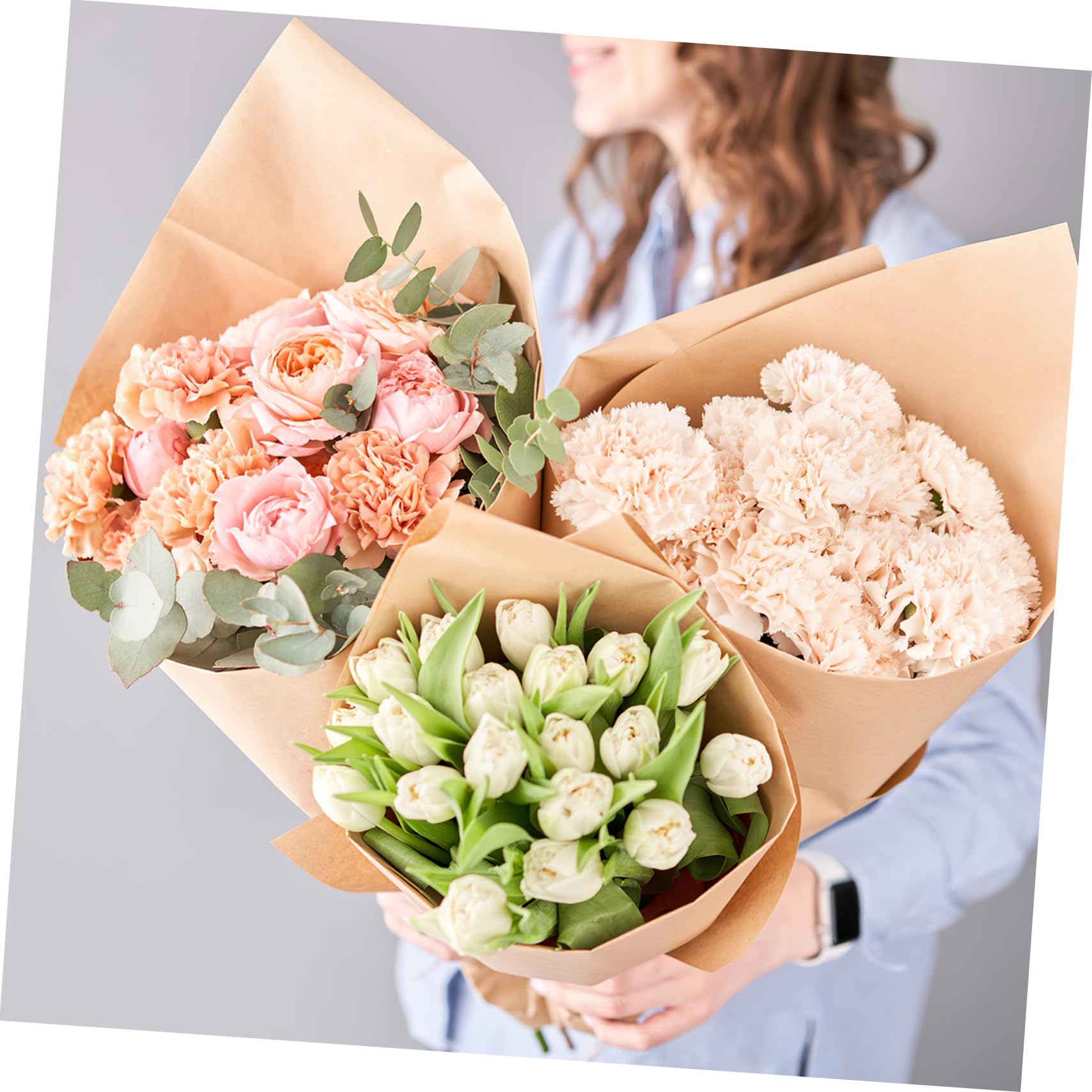 Kraftpapier Geschenkpapier Verpacken Braunes aus Rolle