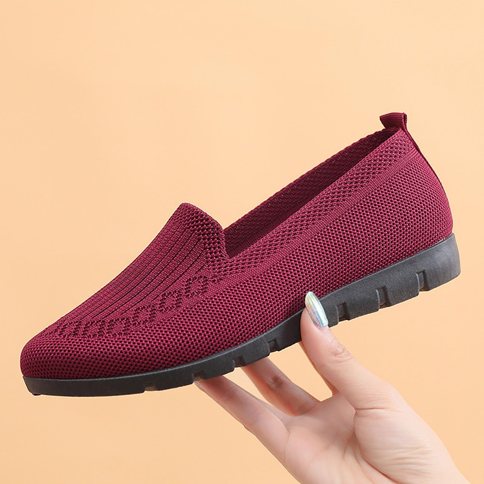 Scarpe Palestra Piatte Donna - Sneakers Donna Senza Lacci Comode