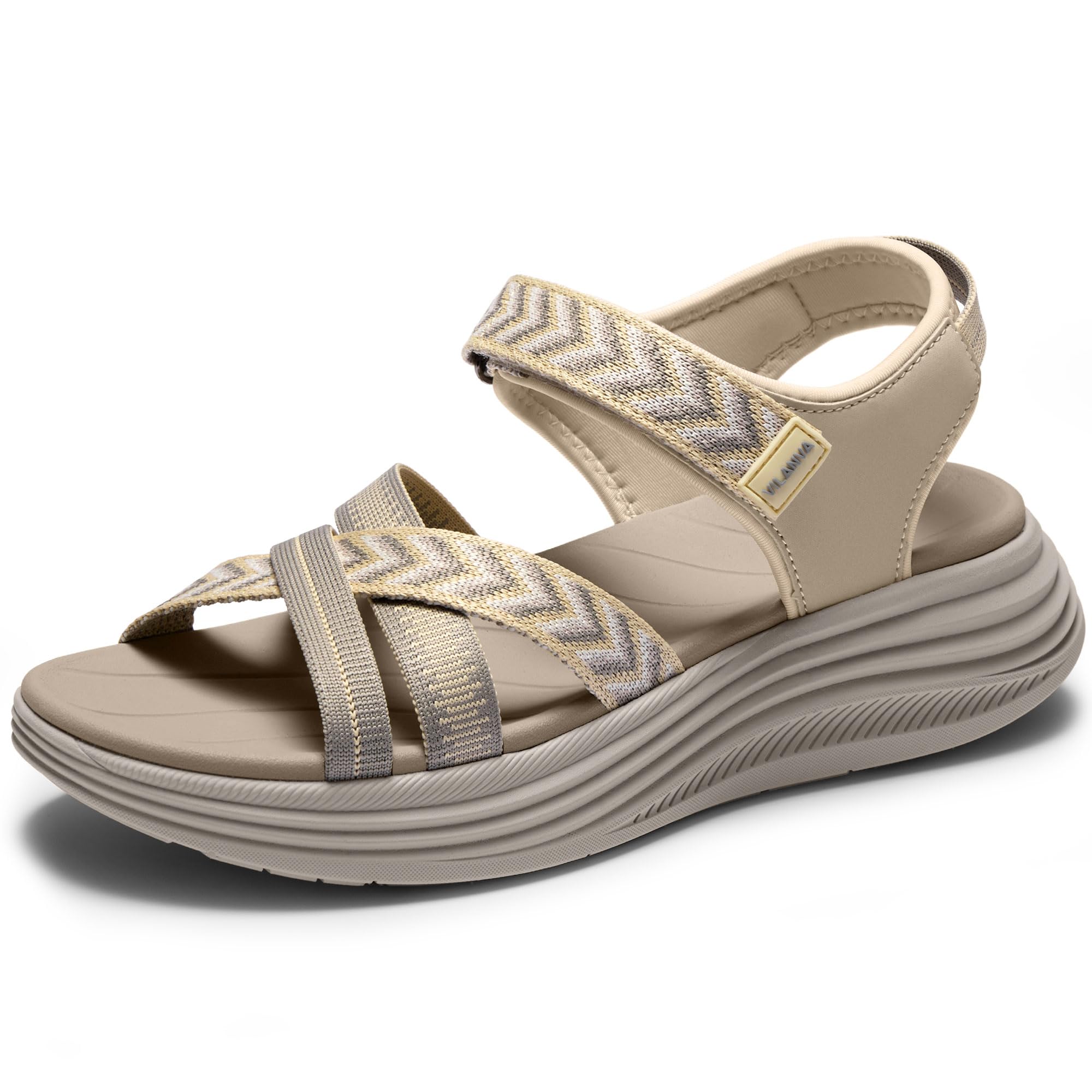 40% OFF Vilanva Womens Platform Walking Sandals