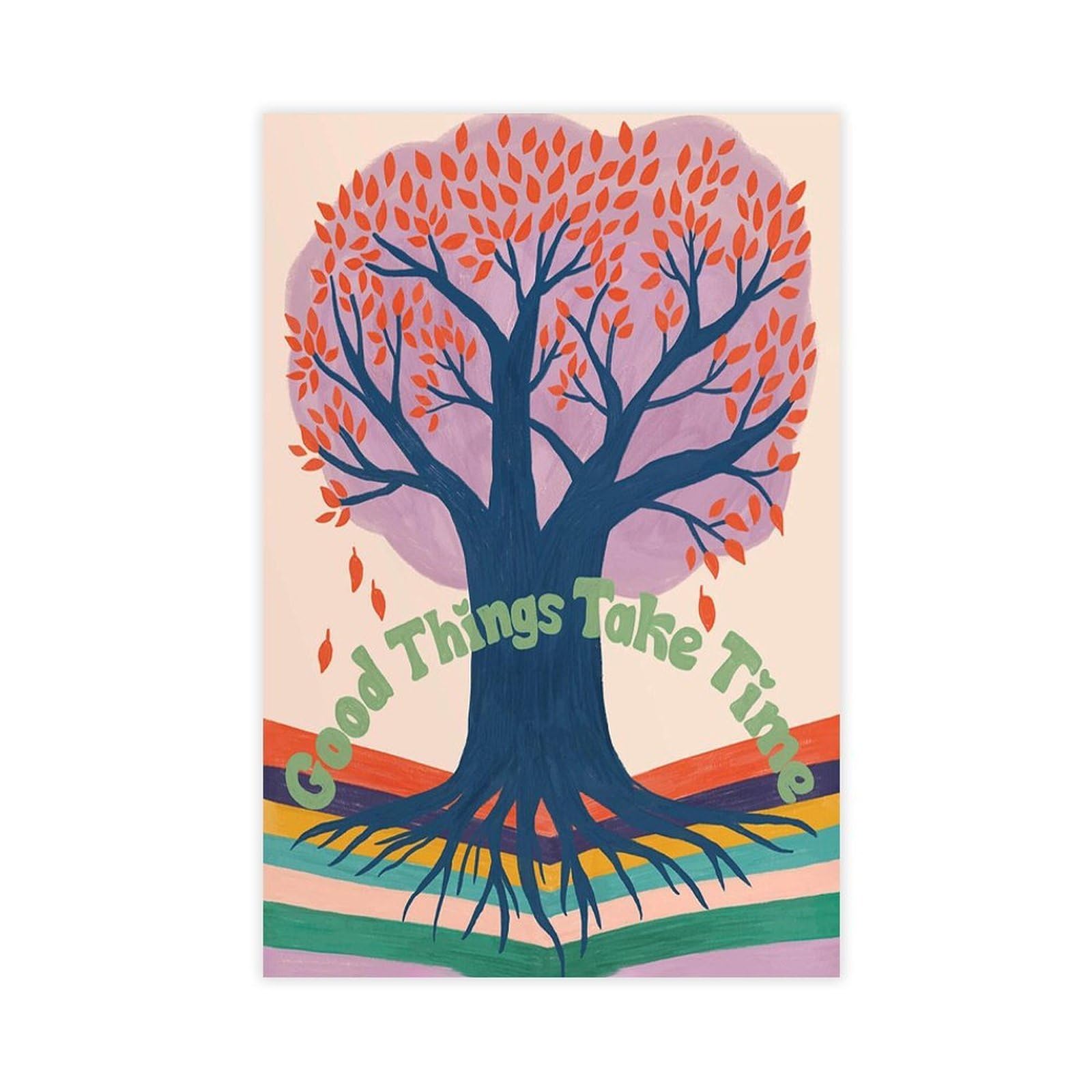 Mnyuein Good Things Take Time Poster Quotes