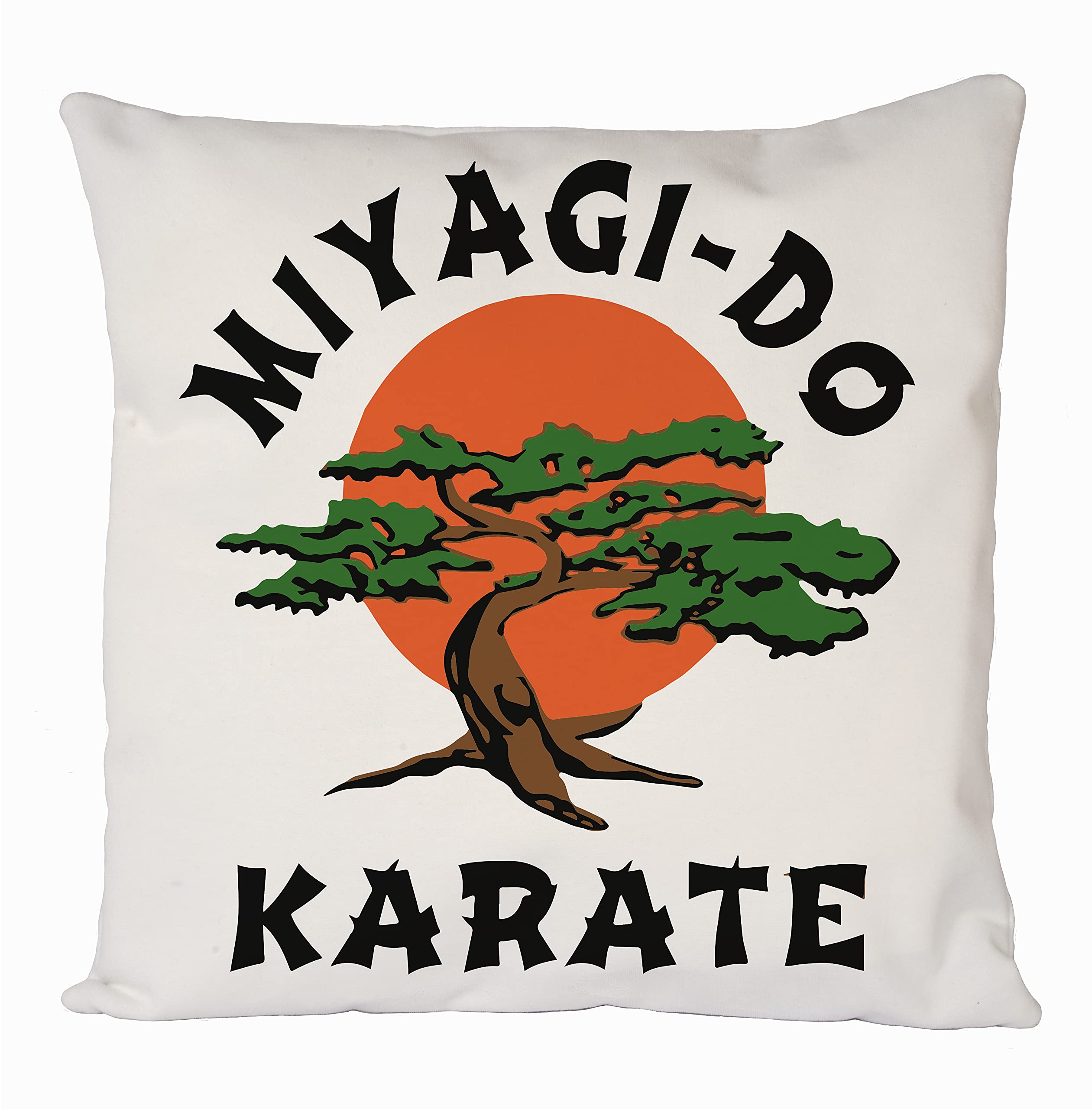 daffy Cobra Kai, Karate Kid all over printed cushion cover