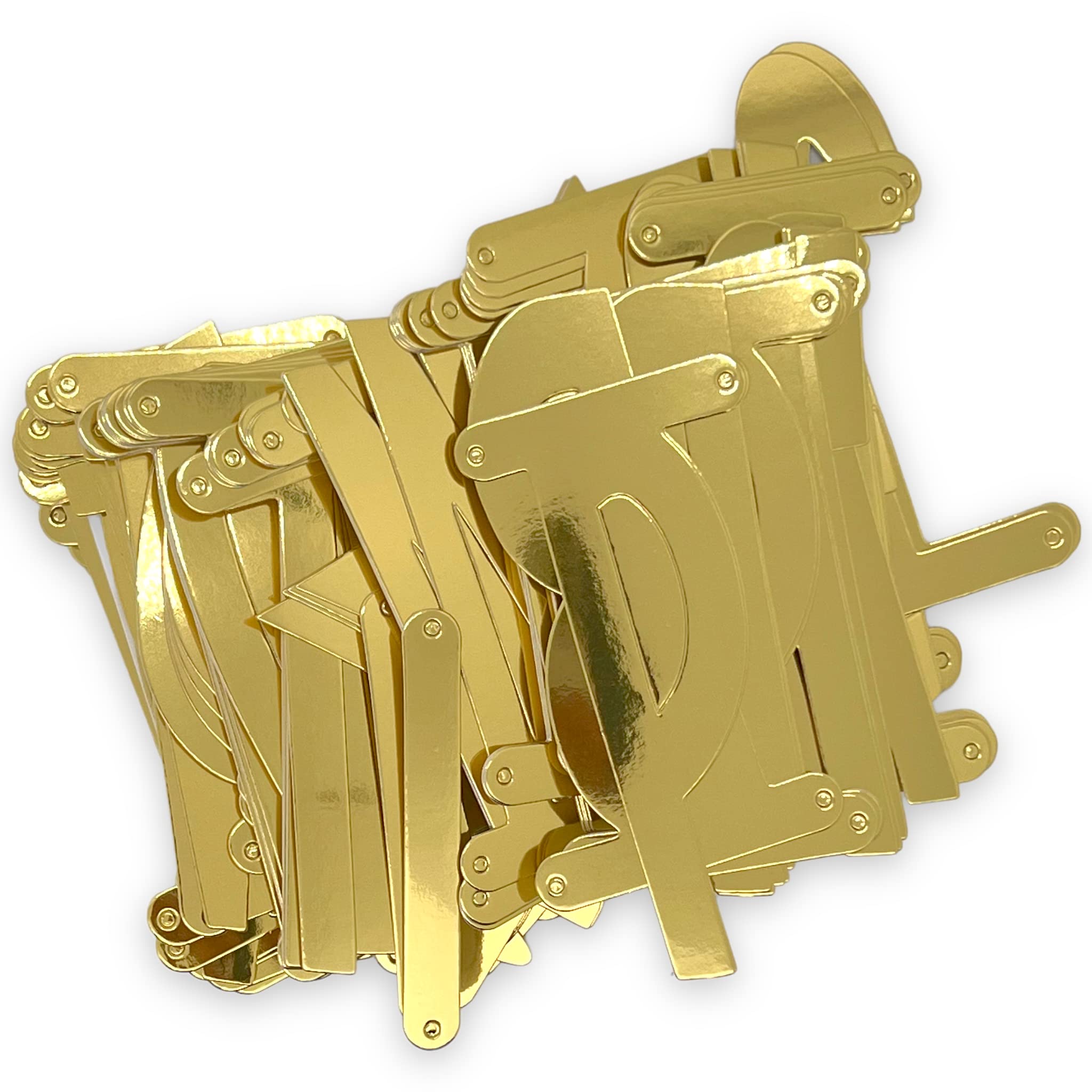 MIK Buchstaben-Girlande Individualisierbar - 146 Zeichen Papier Party Dekoration