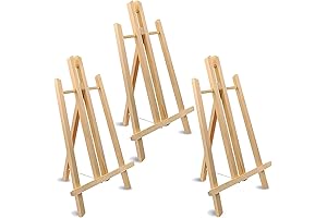 3-Pack Easel Stand for Display