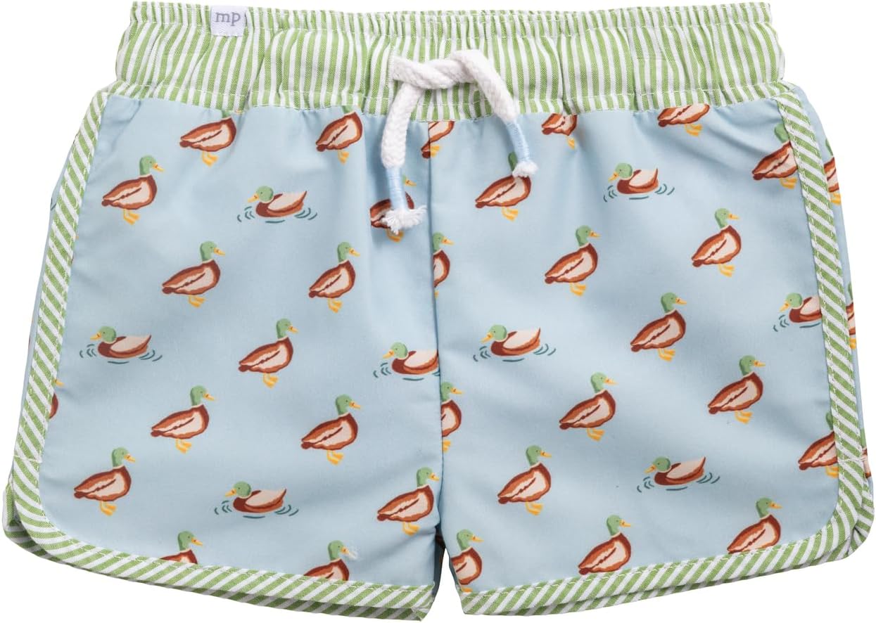 Mud Pie Toddler Boy Duck Swim Trunk