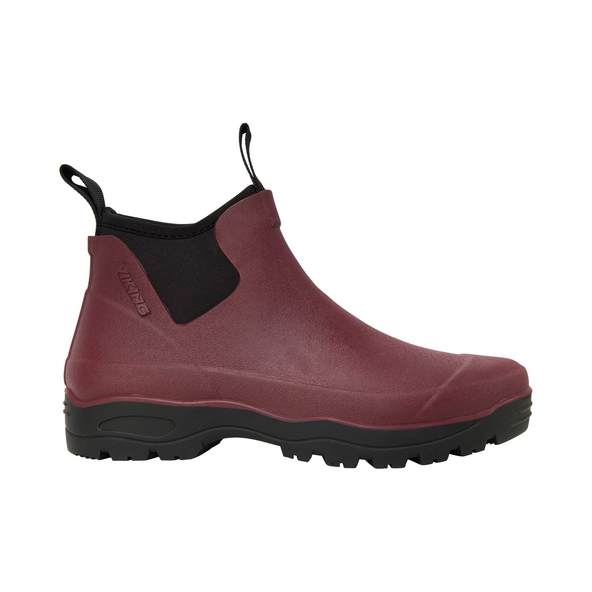 Viking Women's Ho​v​i​n​ Ne​o​ Lo​w​ Rain Boot Wine Black 6.5 UK