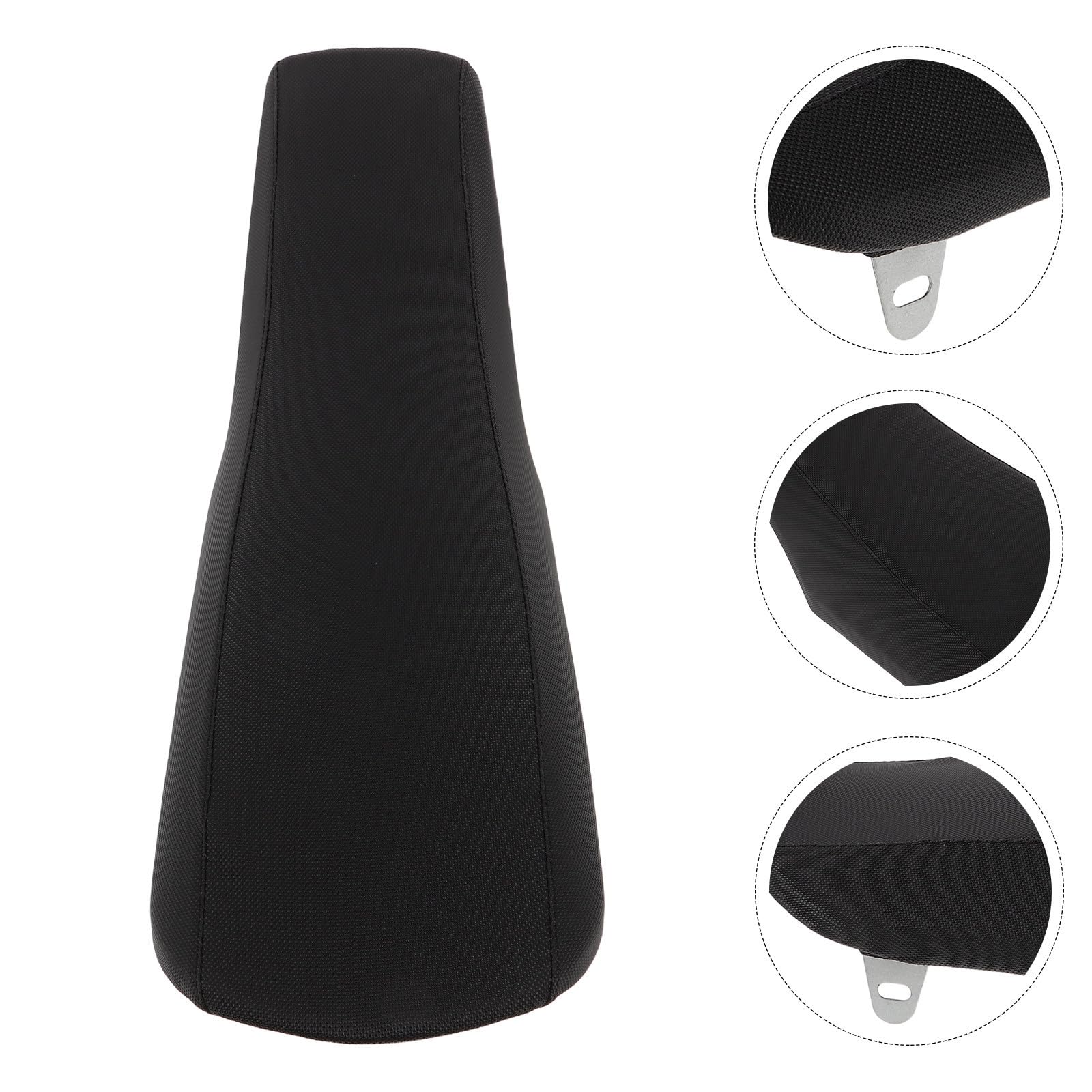 Cuscino Sella Moto da Cross, Motorbike Seat Cushion, in Lega e Plastica, Nero, Resistente alle Intemperie, per Moto da Cross e Gare Off-road, Comfort di Guida Migliorato