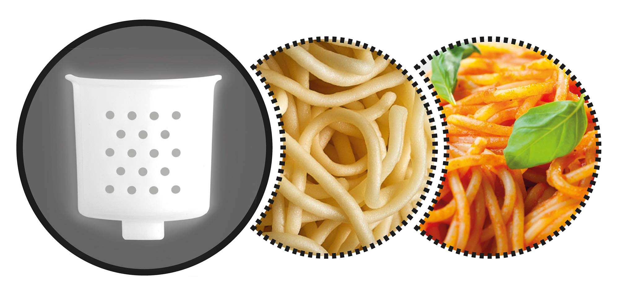 Riviera&bar PMP500-4 Programas - Máquina automática de pasta de metal para secado rápido, tornillos de acero inoxidable - Todos los tipos de pasta de casa - 39 x 35,5 x 23 cm