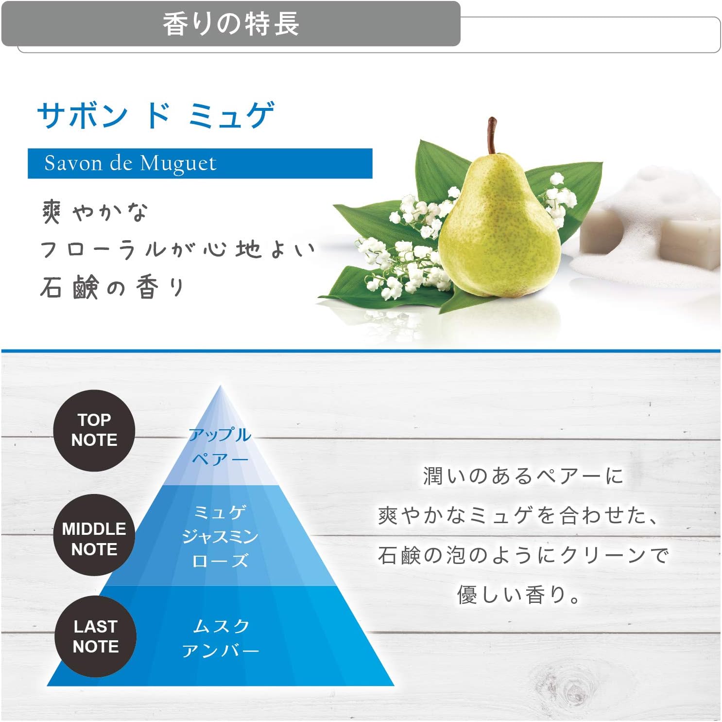 カーメイト(CARMATE) 車用 芳香剤 ルーノ サボンシリーズ ゲル サボンドミュゲの香り 60ml G1533