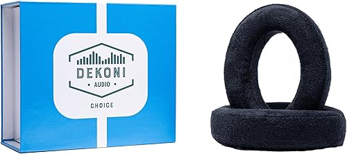 Miniatura 1 de Dekoni Audio Choice - Almohadillas de espuma viscoelástica para auriculares Sennheiser HD600, HD650, HD660s, HD6XX, HD58X