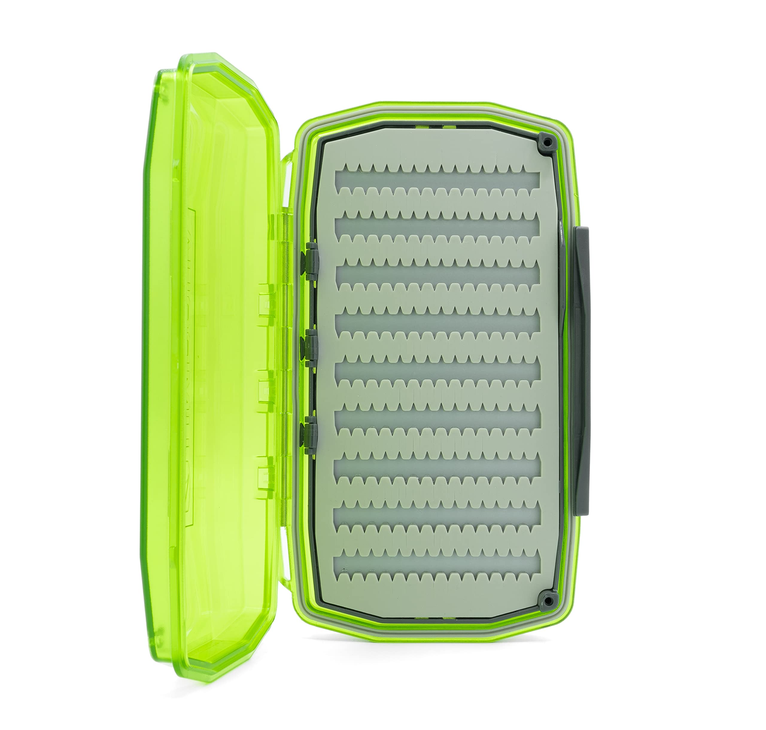 Umpqua UPG Boîte de pêche à la mouche en silicone étanche Bleu Taille L