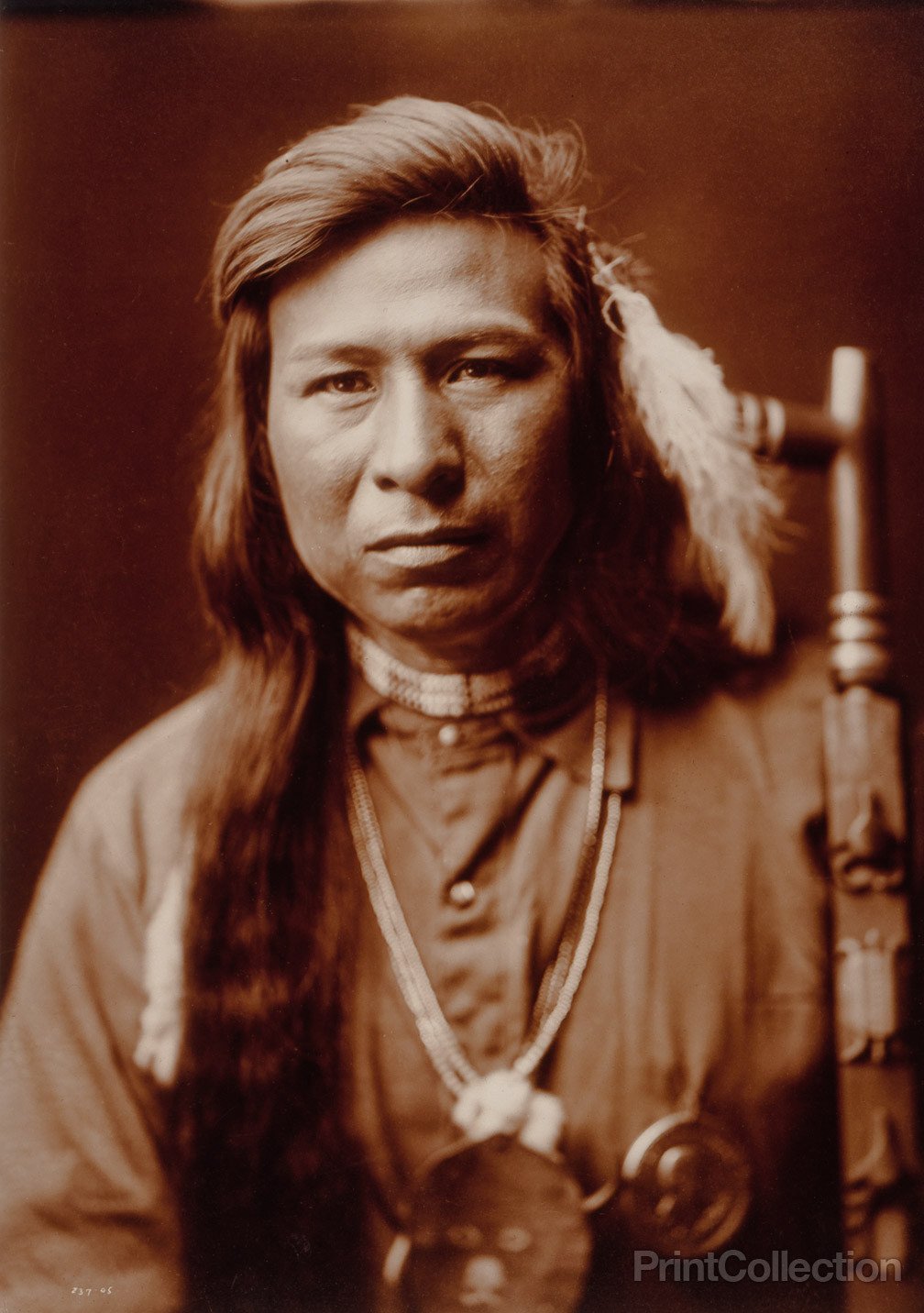 Print CollectionTah It Way Native American by Edward Curtis 36" X 46"