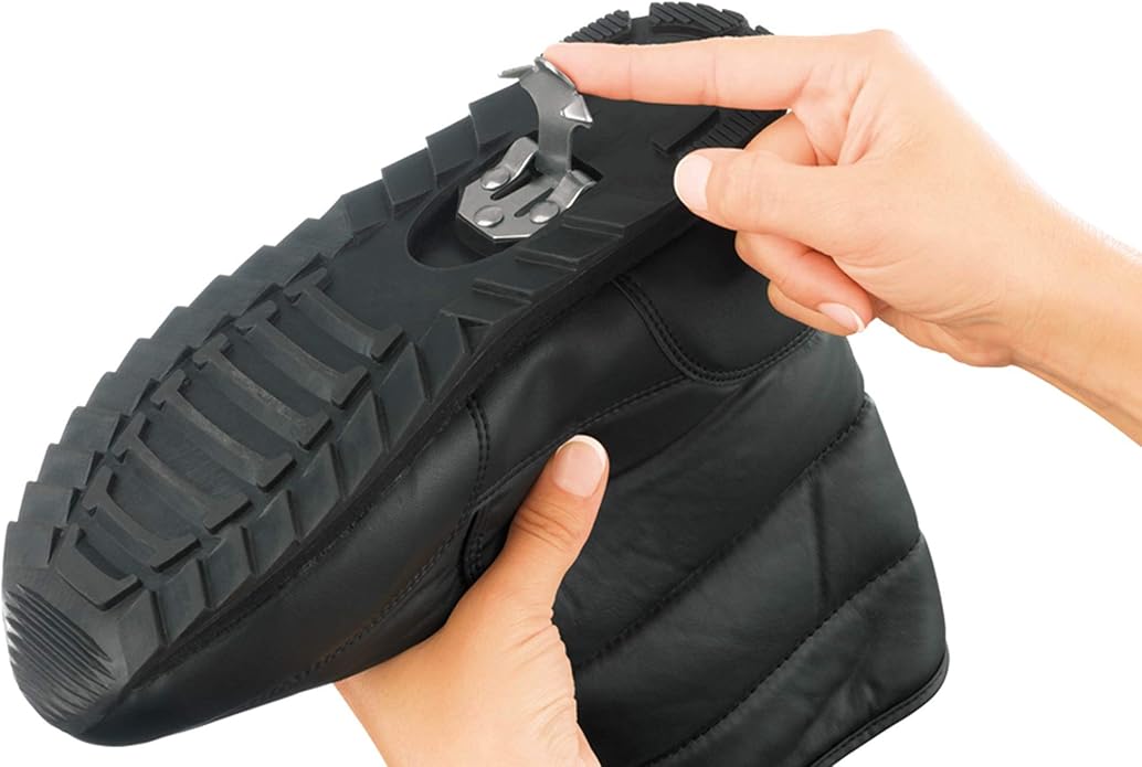 Botte avec crampon retractable homme Clearance