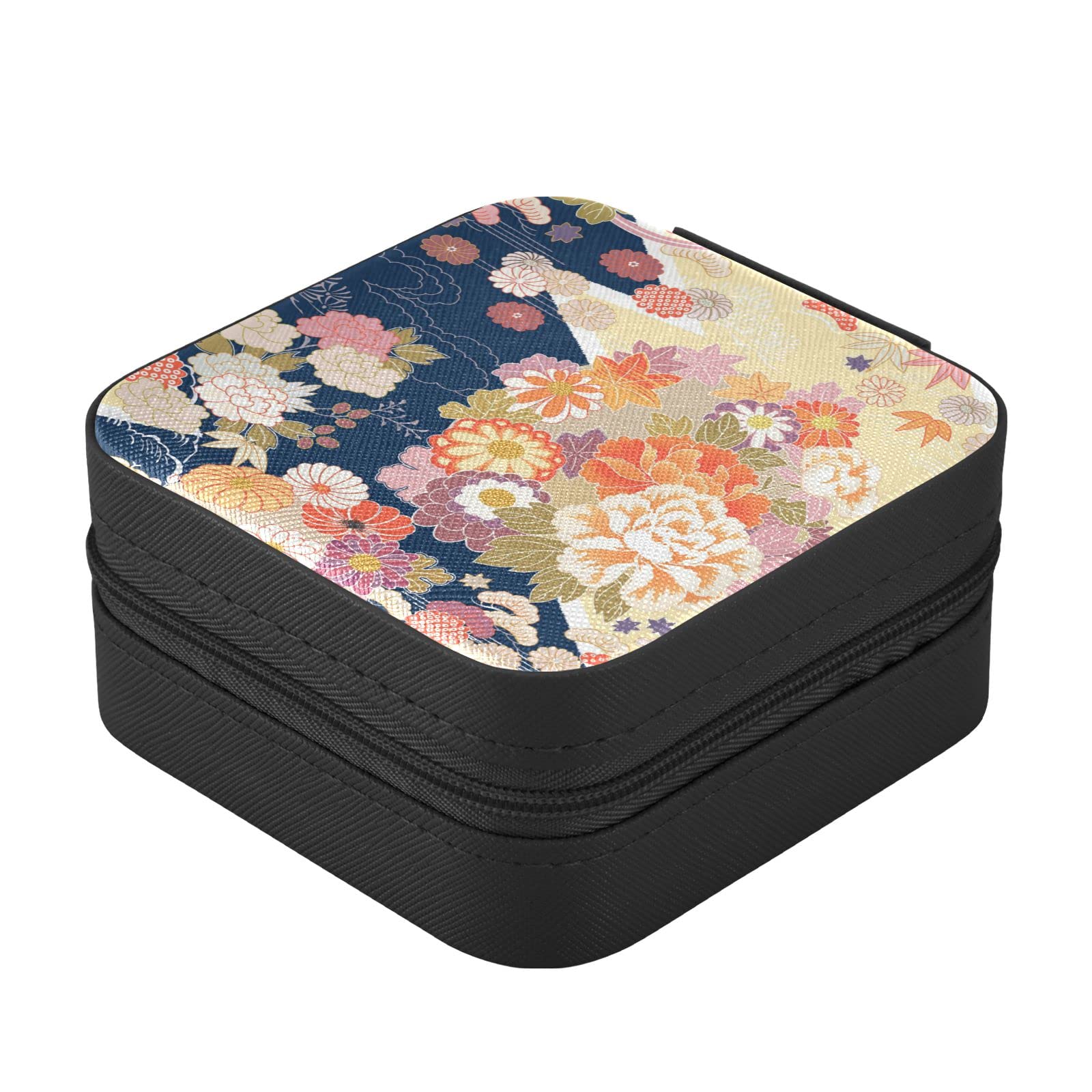 Amazon｜SUKAU ジュエリーボックス アクセサリーケース ミニ宝石箱 和