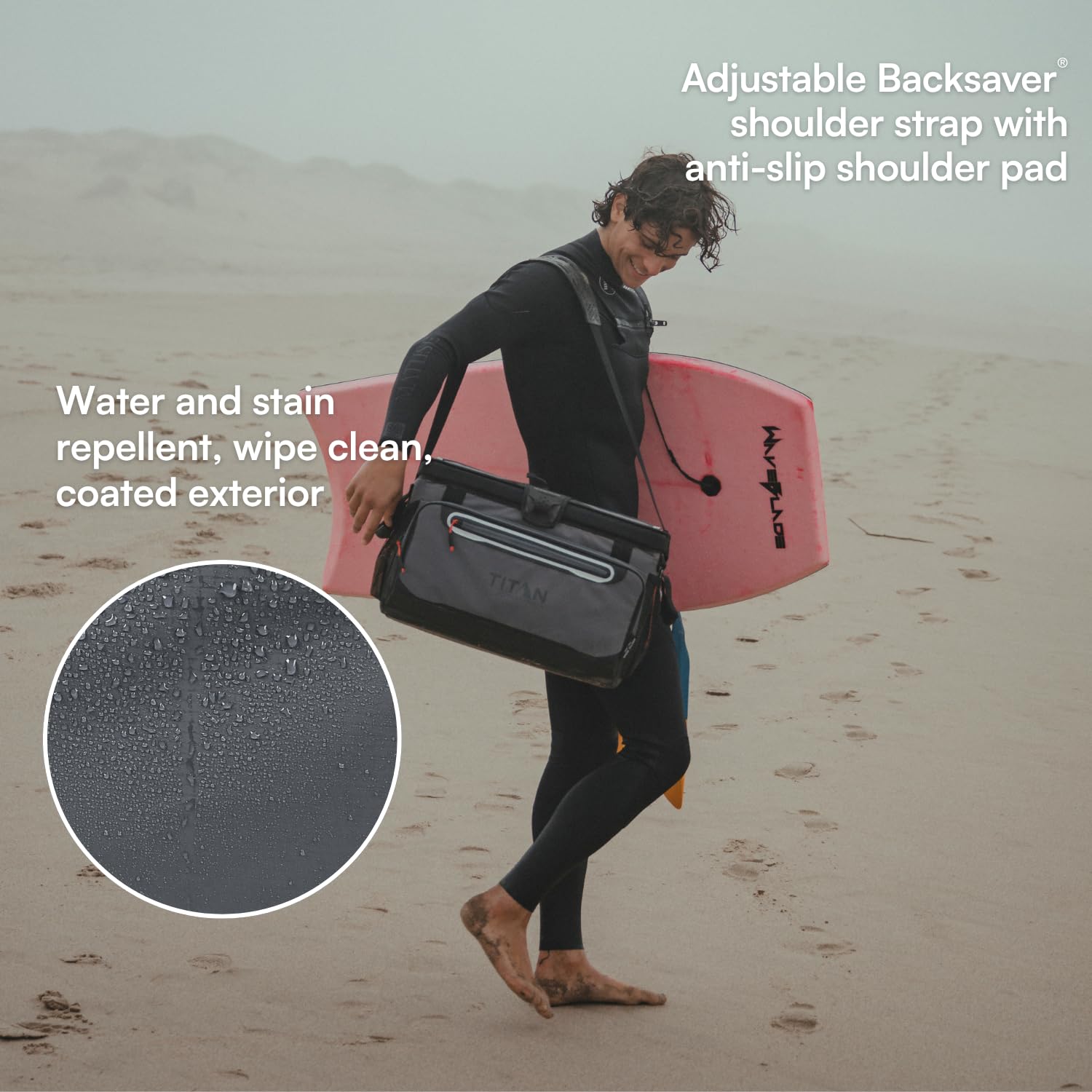 Arctic Zone Titan Deep Freeze Cooler - Zipperless Hardbody Cooler - Deep Freeze Insulation, HardBody Liner, and SmartShelf