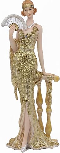 Comfy Hour 13" Glamour Elegance Victorian Art Figurine, Camille Lady