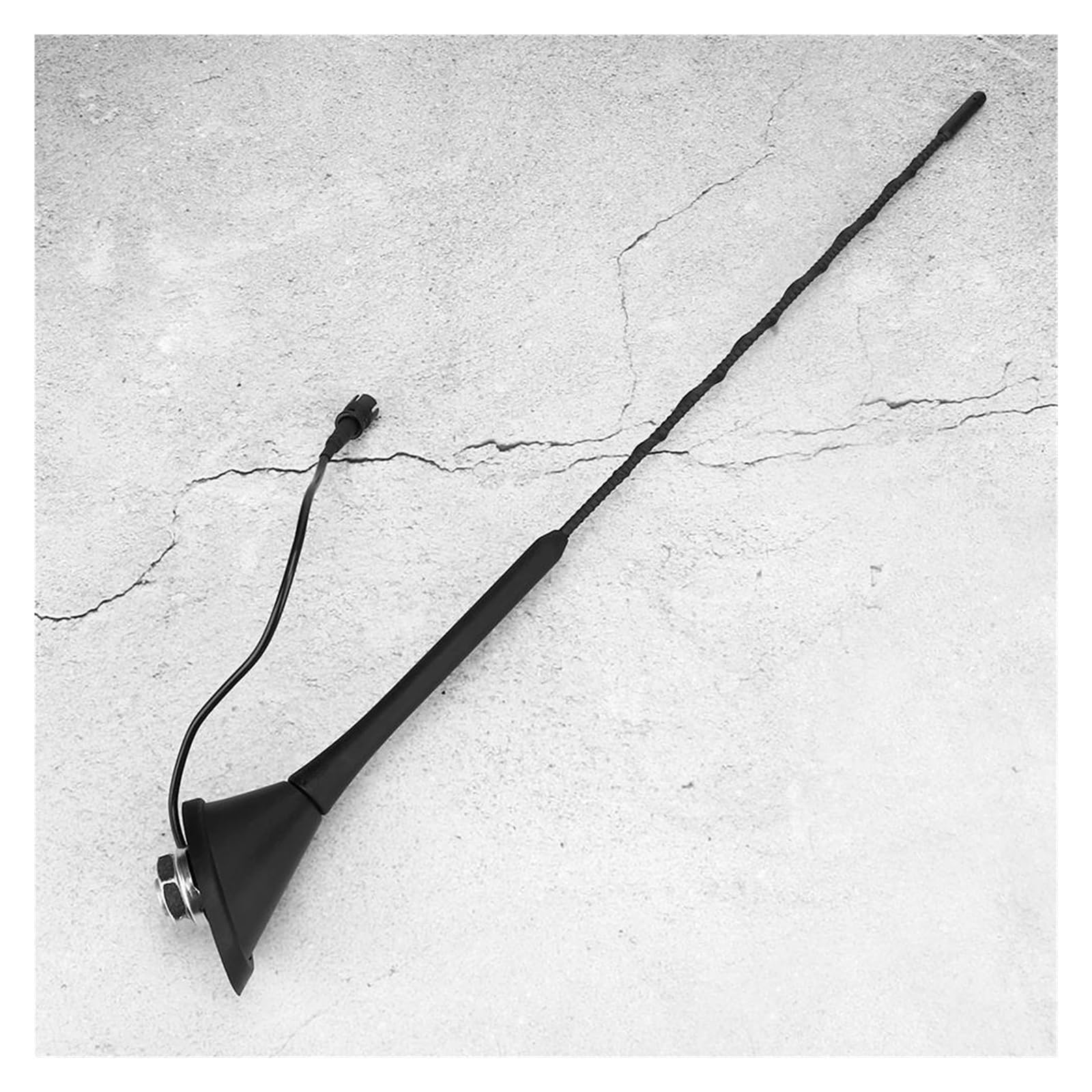 Mini Antenna Auto Corta Supporto per antenna radio FM AM da 16 pollici per auto, compatibile con per CADDY 2004-2007