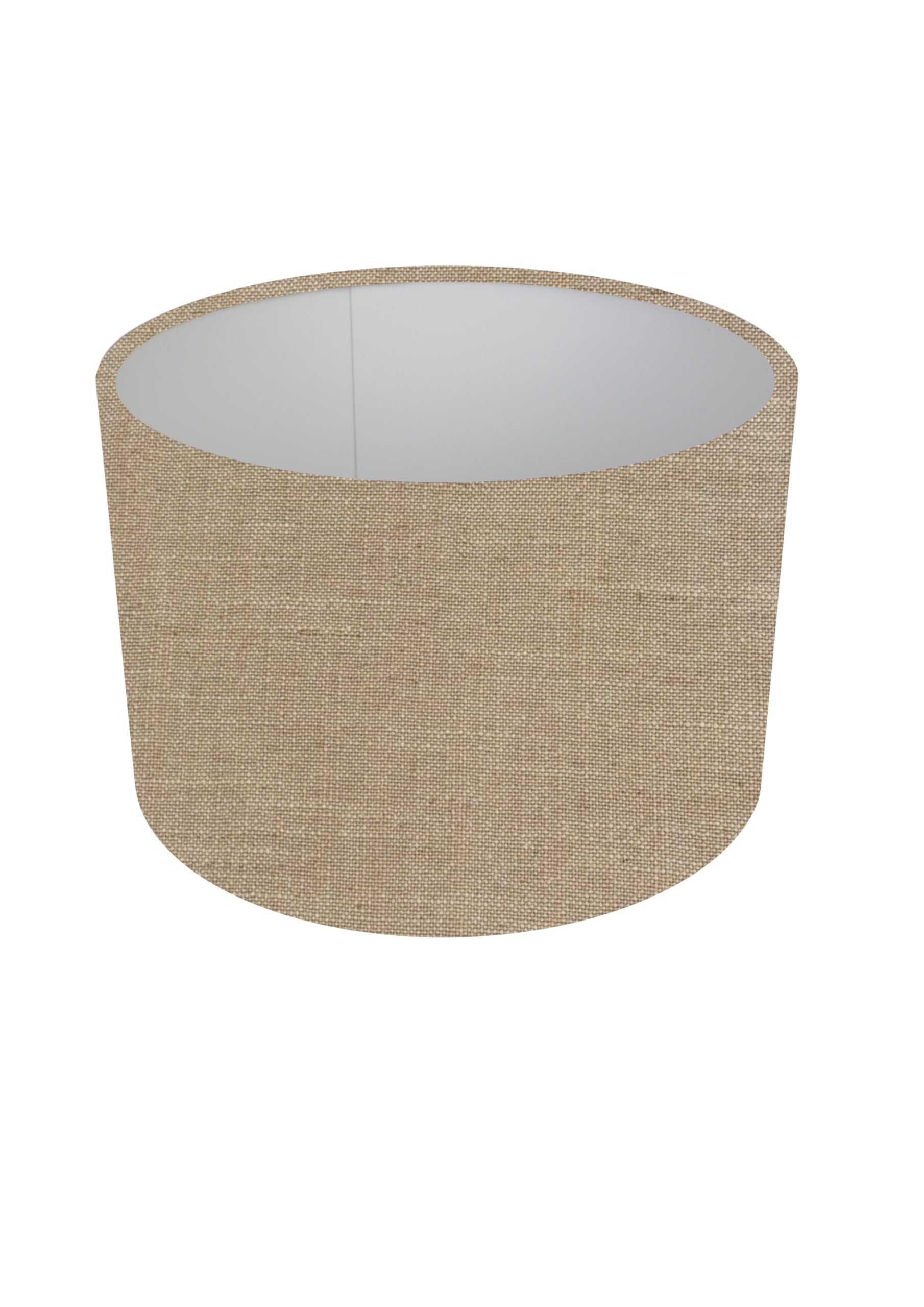Kushade Beige 8" (20Cm) Sandstone/ Linen Style Lampshade/Table Lamp/Ceiling Light