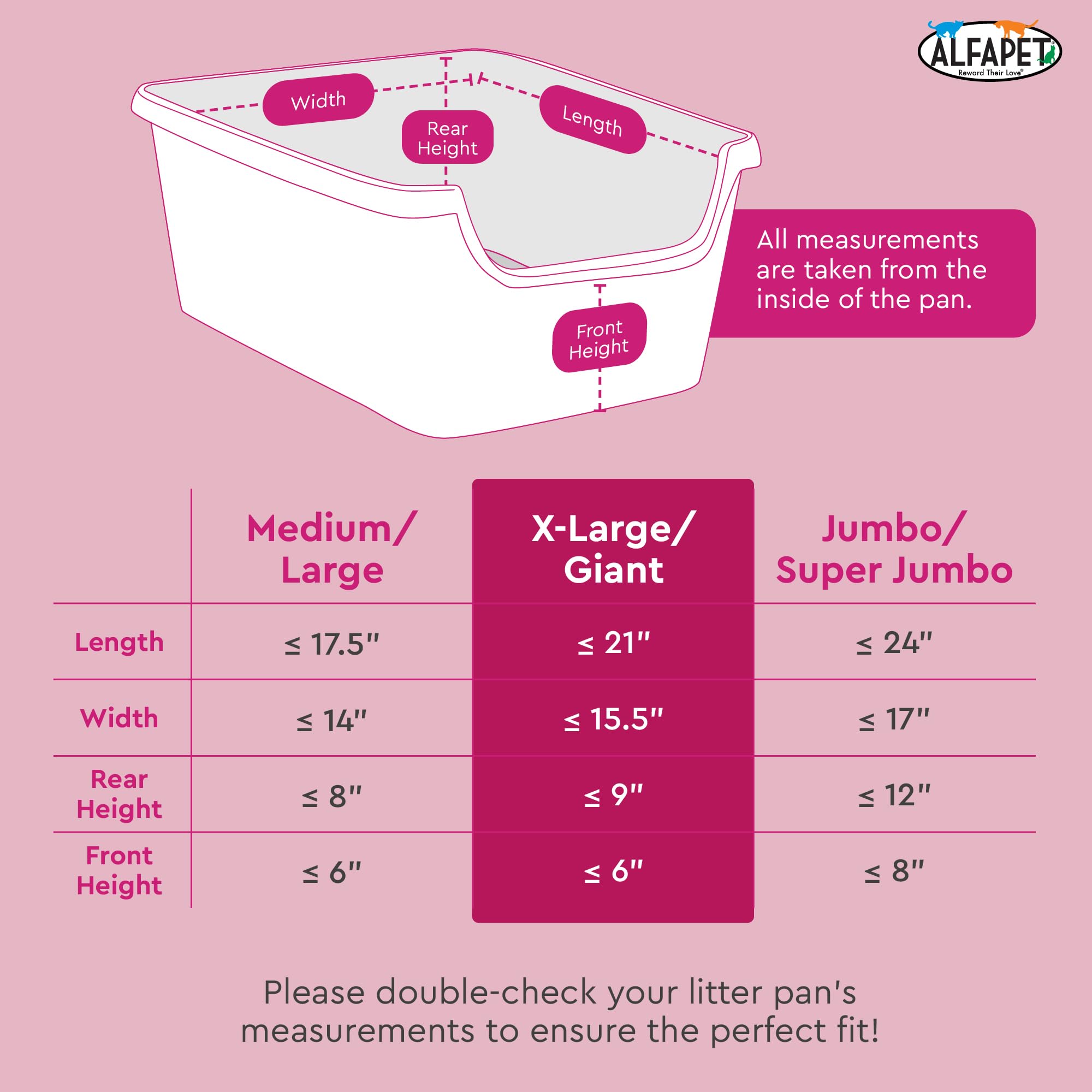 Alfapet Kitty Lot de 10 bacs à litière jetables pour chat avec technologie Sta-Put