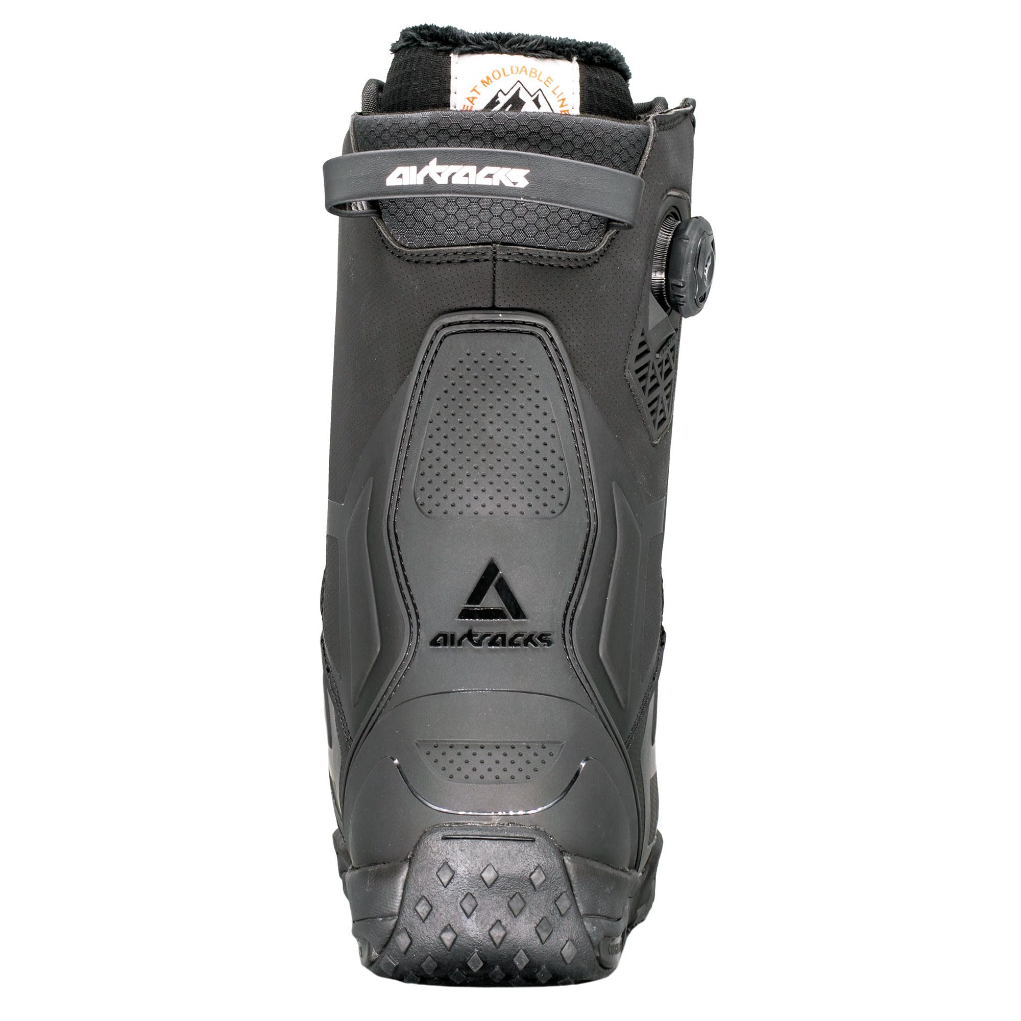 Airtracks Snowboard Boots Master Pro ATOP Moz DUAL Zone Speed Lacing Snowboardschuhe - QL Snowboardboots - Schwarz