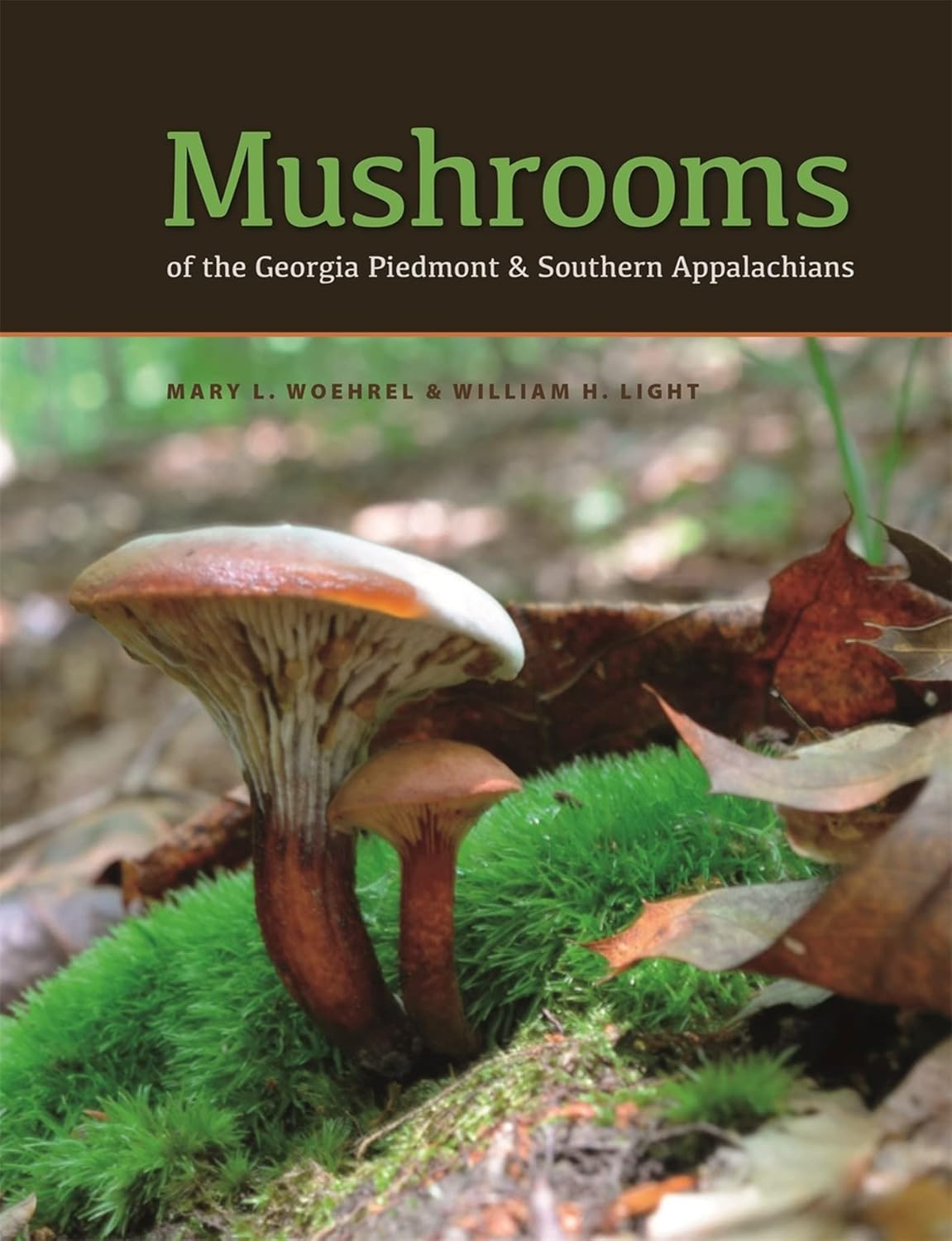 Mushrooms of the Georgia Piedmont and Southern Appalachians Hardcover Reference Guide