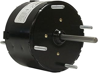Fasco D540 3.3-Inch Diameter Shaded Pole Motor, 1/100 HP, 115 Volts, 1500 RPM, 1 Speed, 0.6 Amps, CW Rotation, Sleeve Bearing