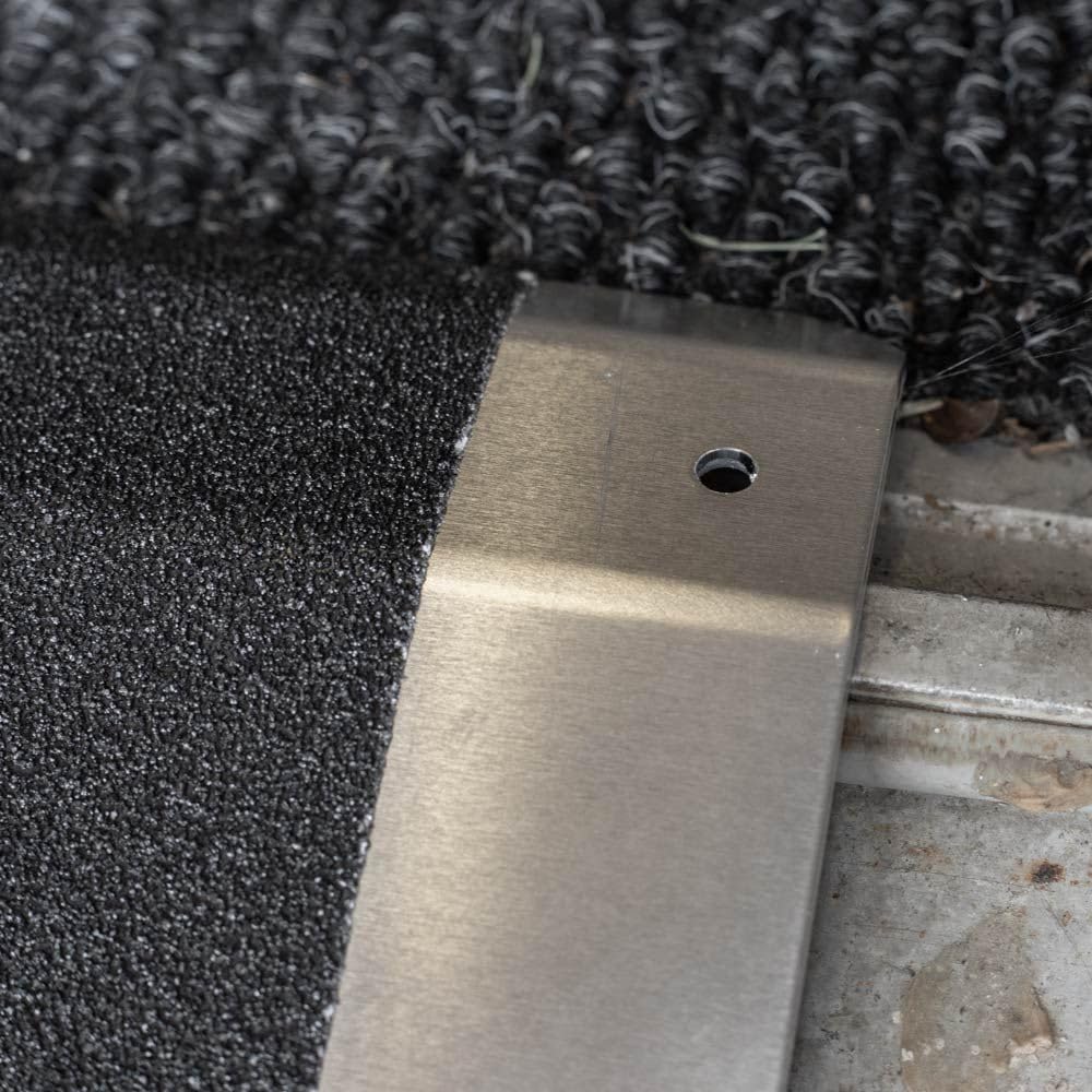 Titan Ramps 10" Aluminum Threshold Ramp for Doorways, or Raised Landings, 300 lbs Capacity Suitable for Wheelchairs, Walkers & People with Canes