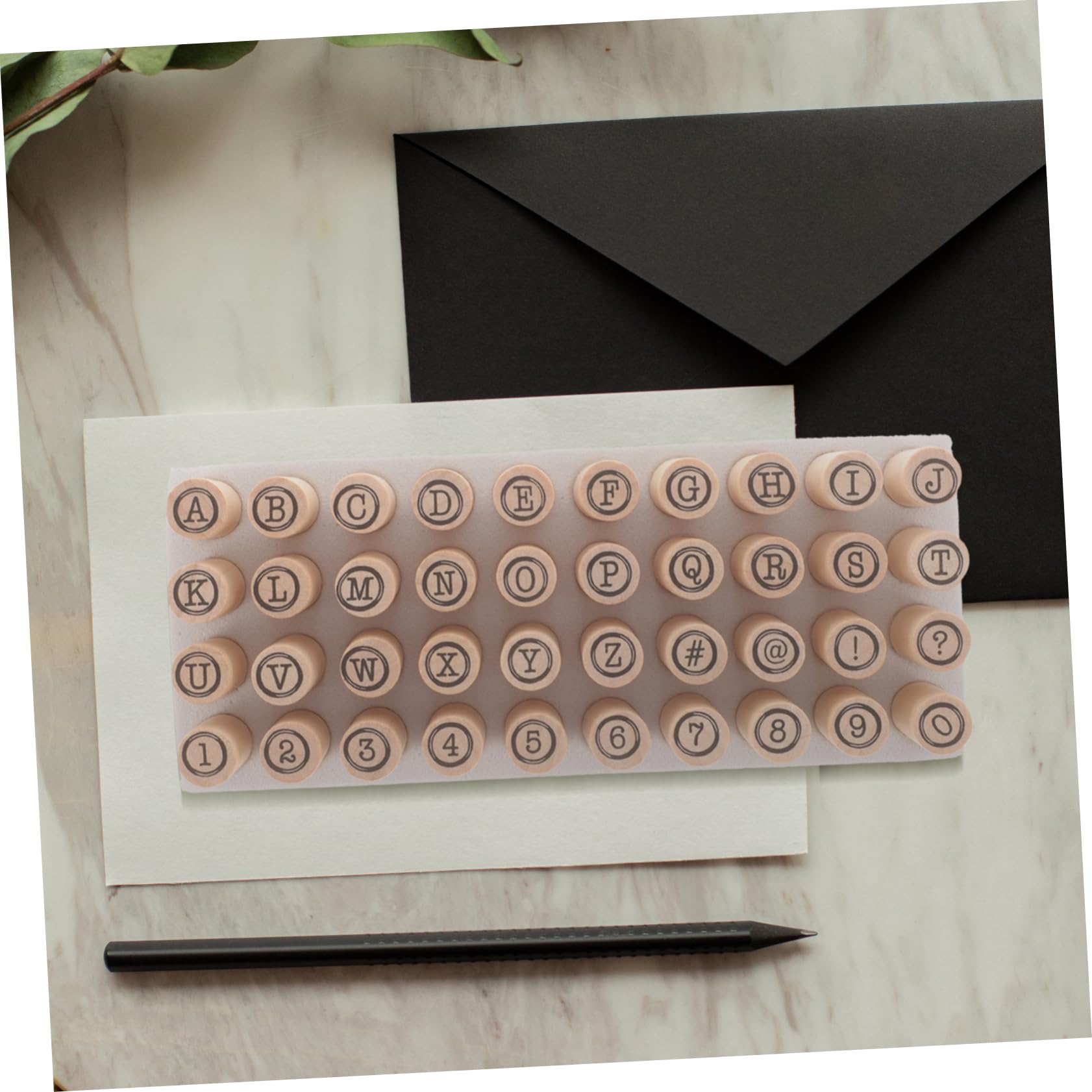 TEHAUX 5 Set Cilindro Sigillo Scrapbook Francobolli Fai Da Te Francobolli Per L'Artigianato Mestiere Fai Da Te Timbro Di Legno Inglese Francobolli Di Legno Timbro