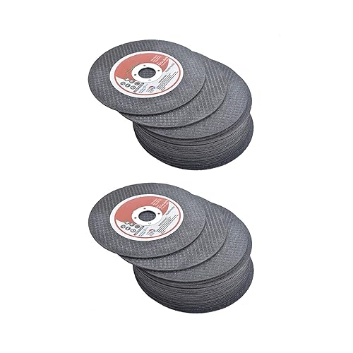 Miniatura 6 de ALL-CARB Paquete de 50 ruedas de corte de metal y acero inoxidable de 4 pulgadas x 0.040 pulgadas x 58 pulgadas, disco de corte de metal fino apto